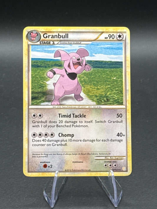 Pokémon TCG: 2010 Granbull 22/123 - HeartGold SoulSilver