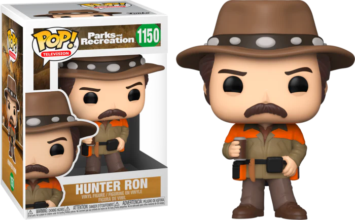 Funko PoP! Television: Parks and Recreation - Hunter Ron 1150