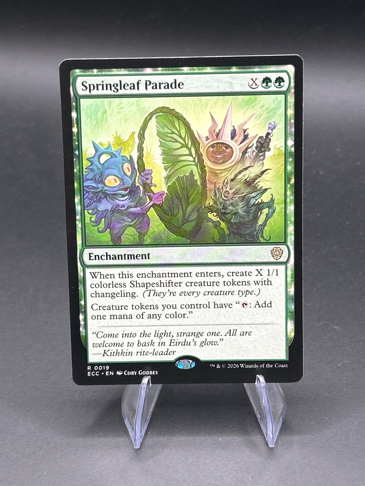 MTG TCG: Springleaf Parade -  Commander: Lorwyn Eclipsed