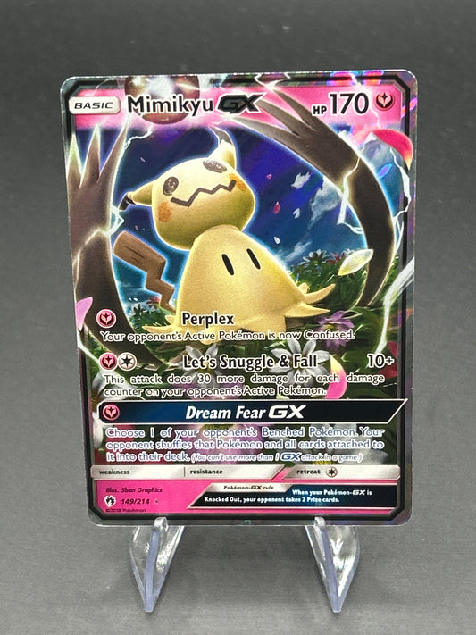 Pokémon TCG: 2018 Mimikyu GX 149/214 - Lost Thunder