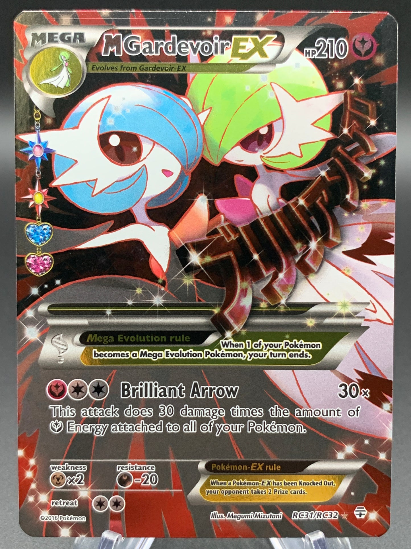 Pokémon TCG: 2016 M Gardevoir EX - RC31/RC32 - XY: Generations Radiant Collection