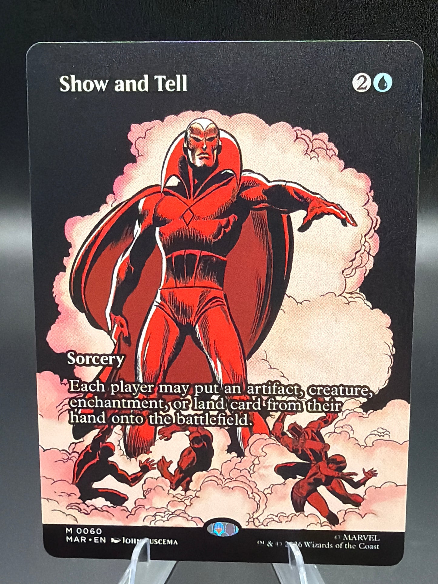 MTG TCG: Show and Tell (Borderless) - Marvel Universe Eternal-Legal (MAR)
