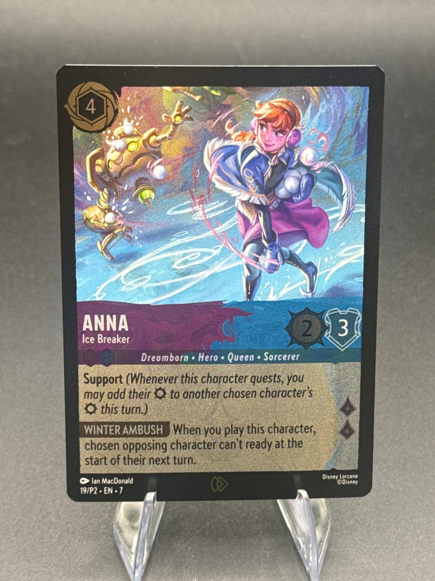 Lorcana TCG: Anna 19/P2 - Ice Breaker - Disney Lorcana Promo Cards