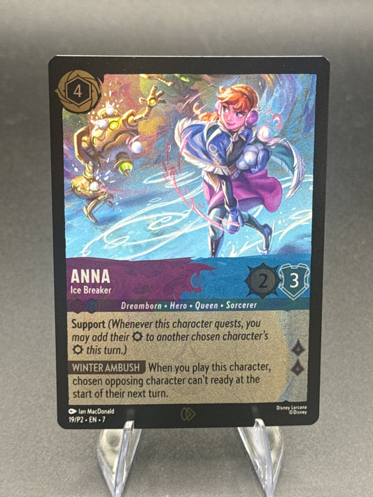 Lorcana TCG: Anna 19/P2 - Ice Breaker - Disney Lorcana Promo Cards