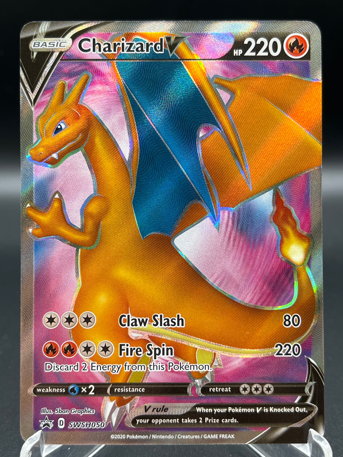 Pokémon TCG: 2020 Charizard V - SWSH050 - SWSH: Sword & Shield Promo