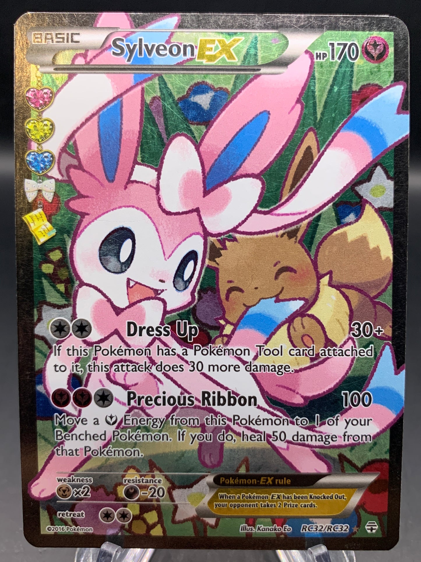 Pokémon TCG: 2016 Sylveon EX - RC32/RC32 - XY: Generations Radiant Collection