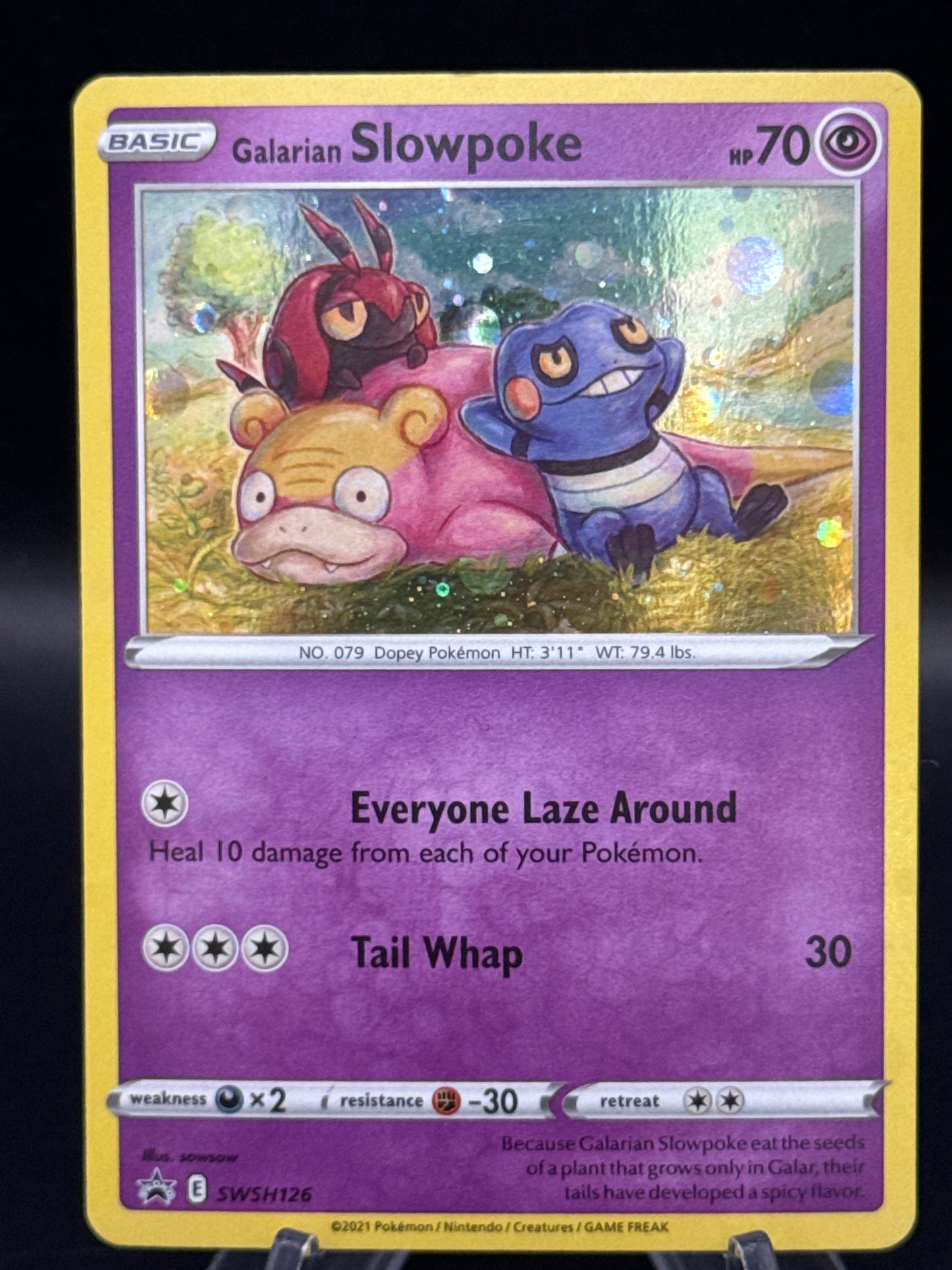 Pokémon TCG: 2021 Galarian Slowpoke - SWSH126 - SWSH: Sword & Shield Promo Cards