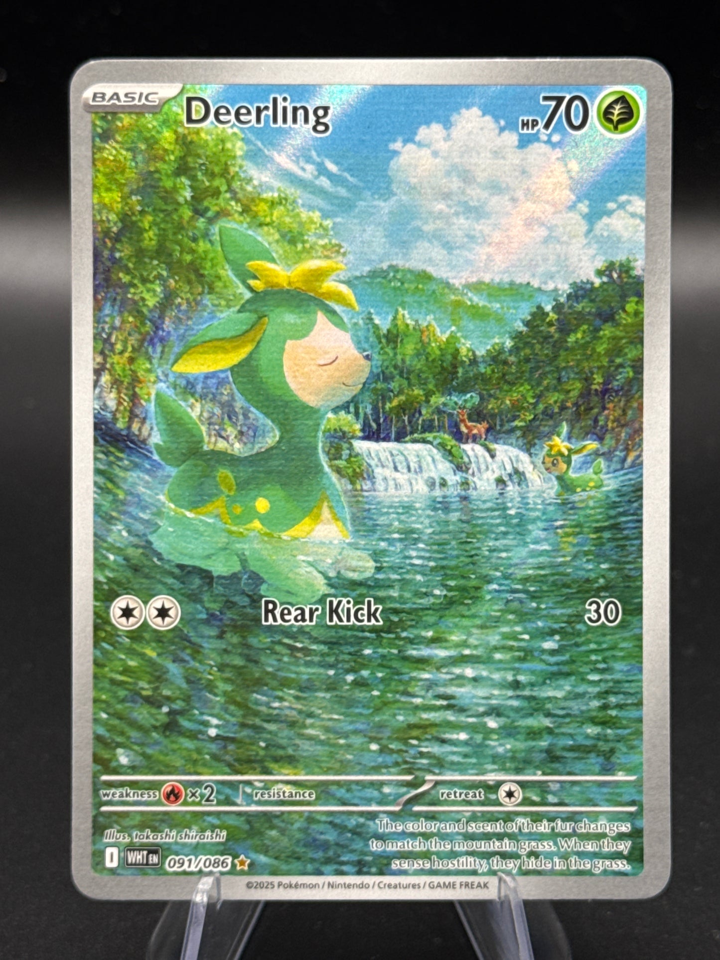 Pokémon TCG: 2025 Deerling 091/086 White Flare