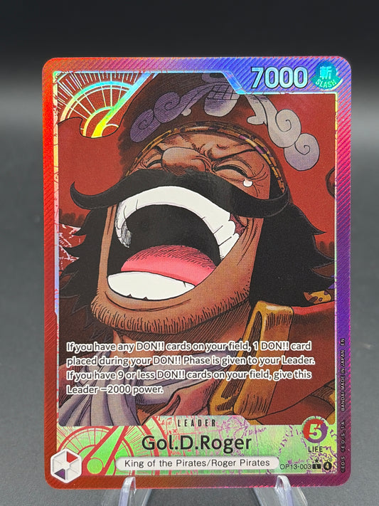 One Piece TCG: Gol.D.Roger (003) (Alternate Art) - Carrying On His Will (OP13)