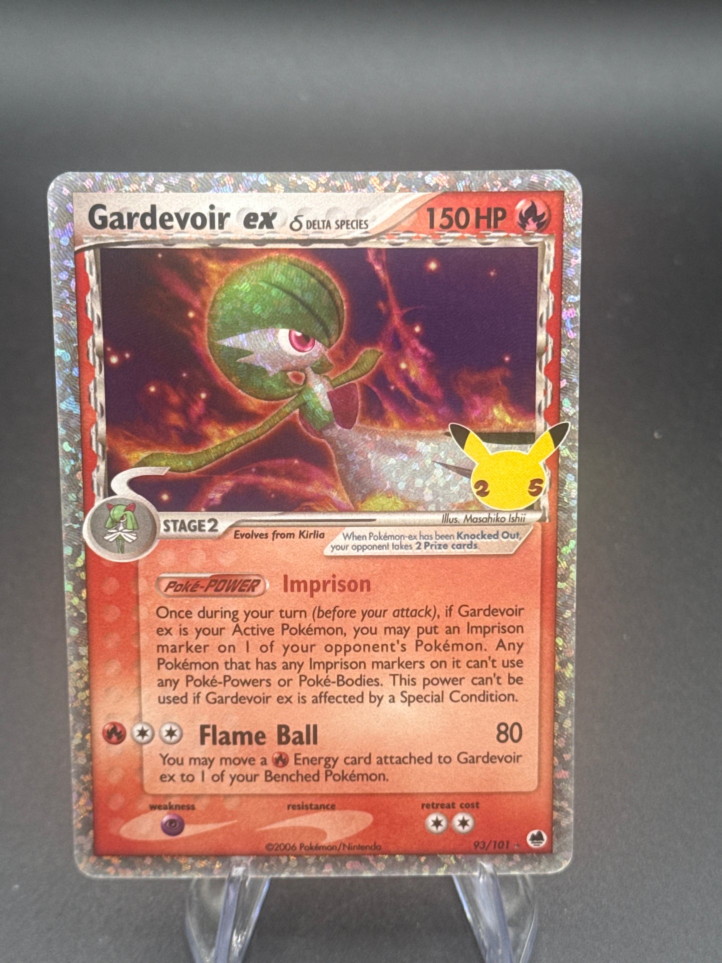 Pokémon TCG: 2021 Gardevoir ex (Delta Species)- 93/101 - Celebrations: Classic Collection