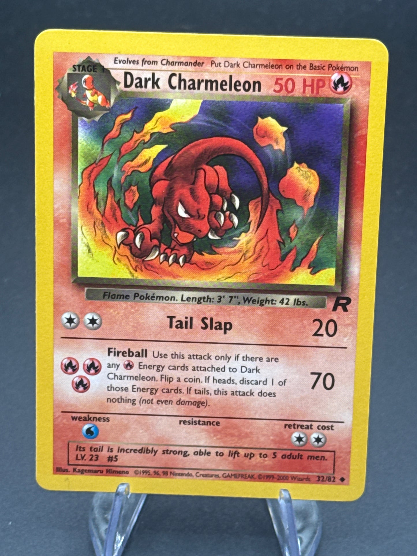 Pokémon TCG: 1999 Dark Charmeleon 32/82 Team Rocket