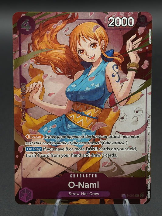 One Piece TCG: O-Nami - ST18-002 (Dash Pack) - Extra Booster: One Piece Heroines Edition (EB-03)