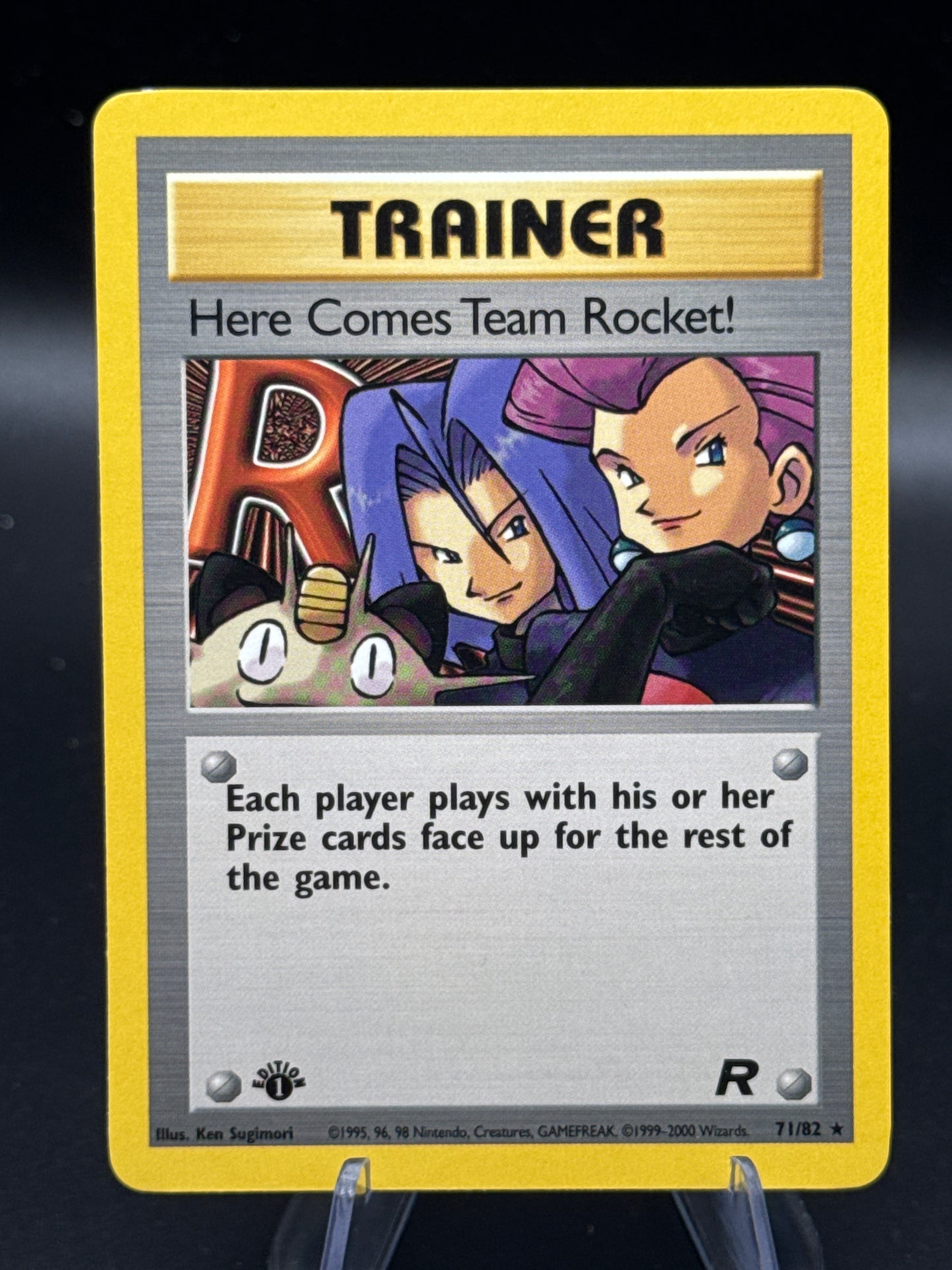Pokemon TCG: 1999 Here Comes Team Rocket 71/82  - 1st Edition