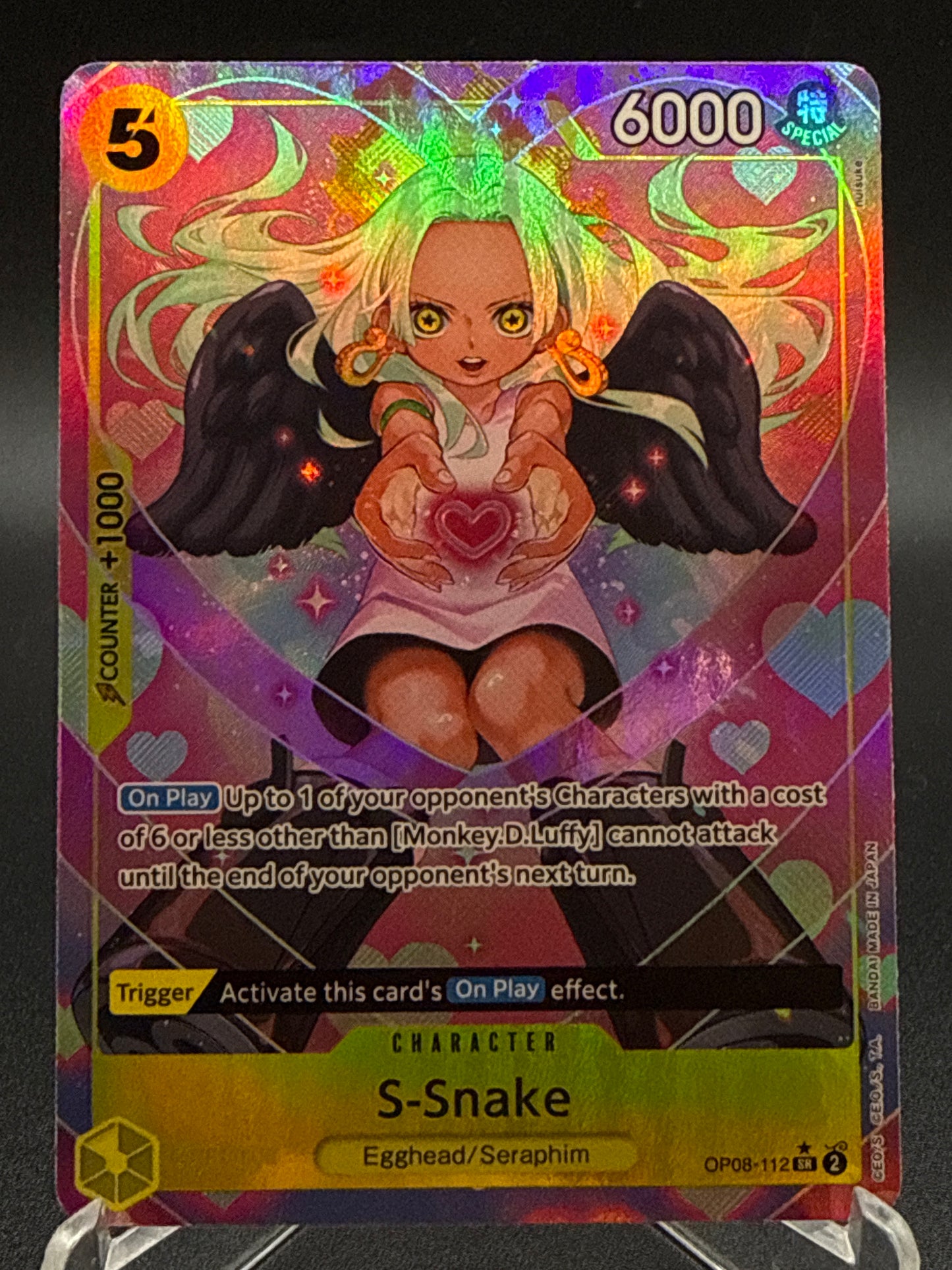 One Piece TCG: S-Snake OP08-112 SR Two Legends