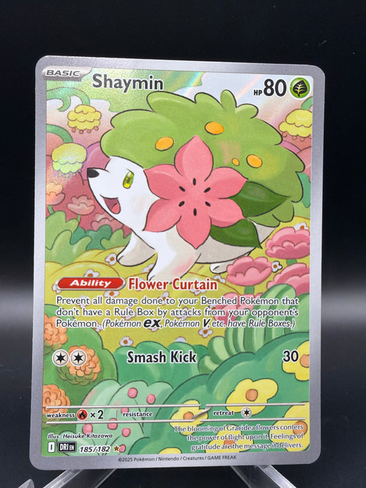 Pokémon TCG: 2025 Shaymin - 185/182 - SV: Destined Rivals