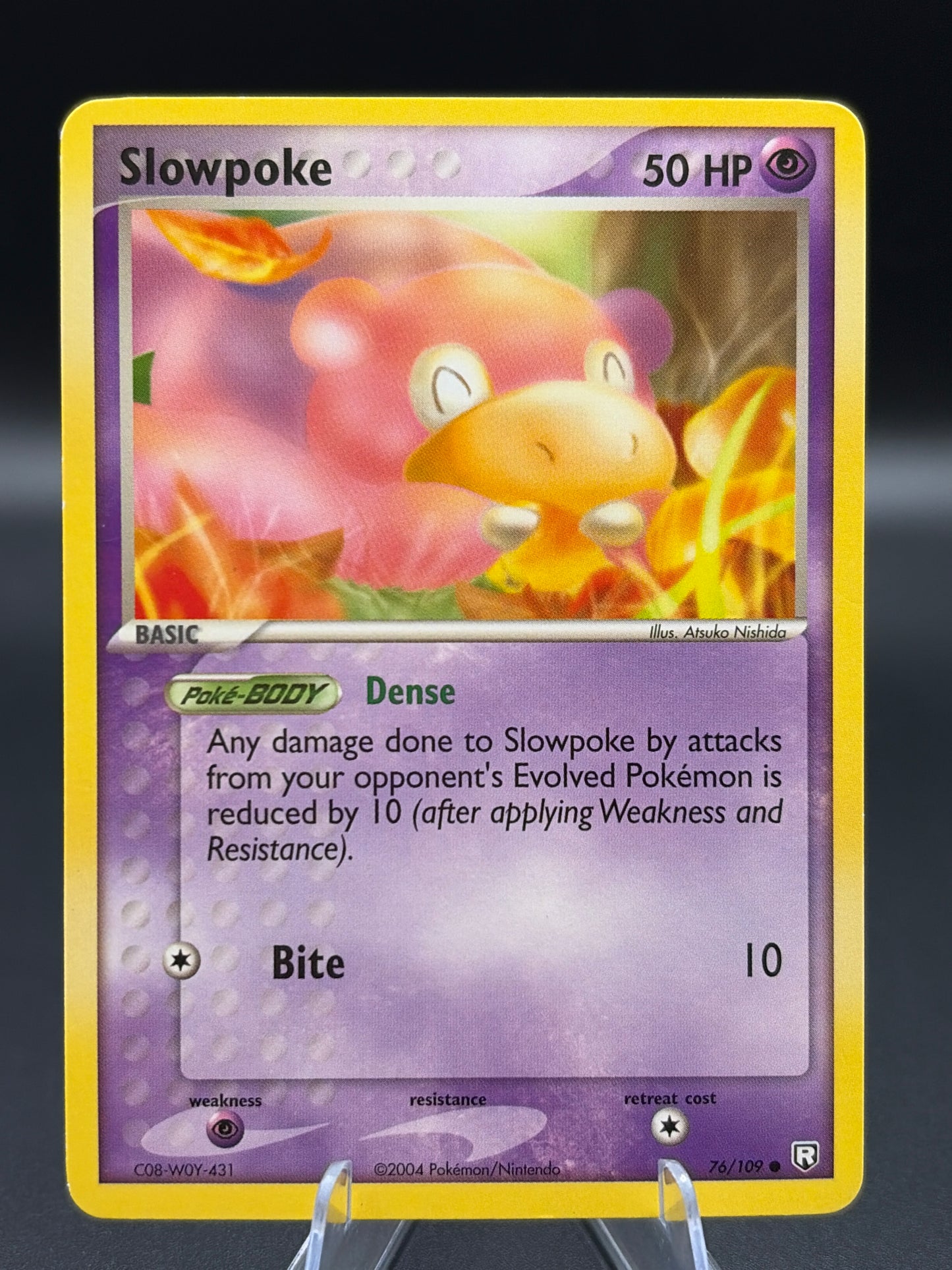 Pokémon TCG: 2004 Slowpoke 76/109 - EX Team Rocket Returns
