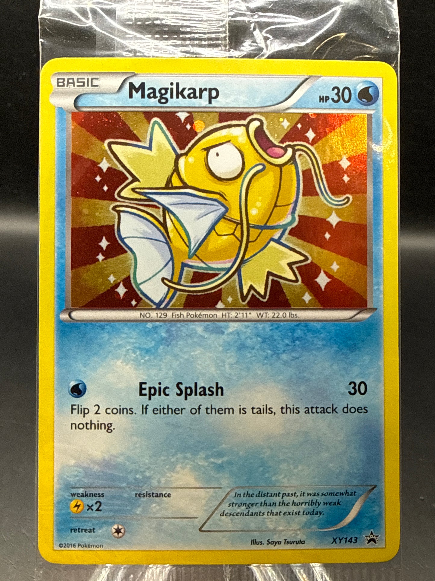 Pokémon TCG: 2016 Magikarp XY143 XY: Promo Sealed