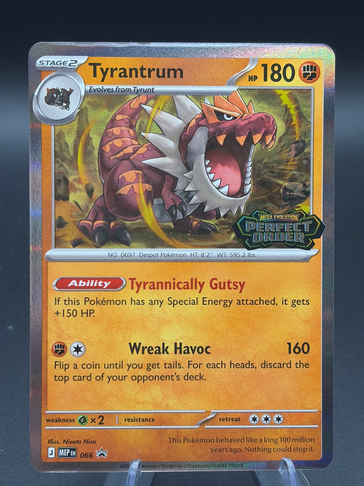 Pokémon TCG: 2026 Tyrantrum - 066 - ME: Mega Evolution Promo
