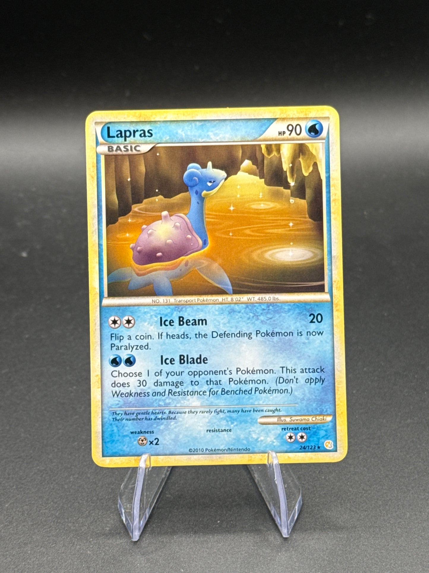Pokémon TCG: 2010 Lapras 24/123 - HeartGold SoulSilver