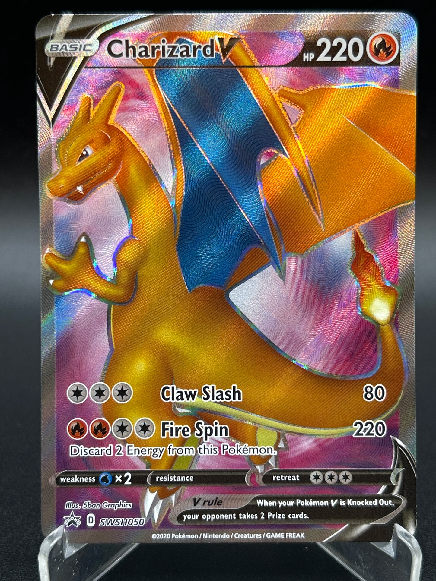 Pokémon TCG: 2020 Charizard V SWSH050 SWSH: Sword & Shield Promos