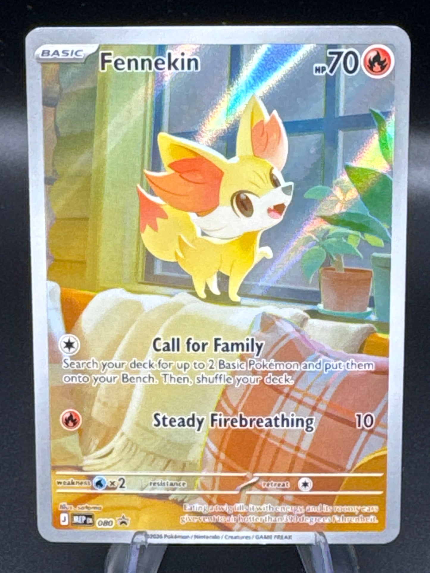 Pokemon TCG: 2026 Fennekin -  Promo - 080 - Chaos Rising