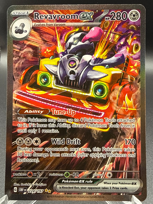 Pokémon TCG: 2023 - Revavroom ex - 224/197 - SV: Obsidian Flames