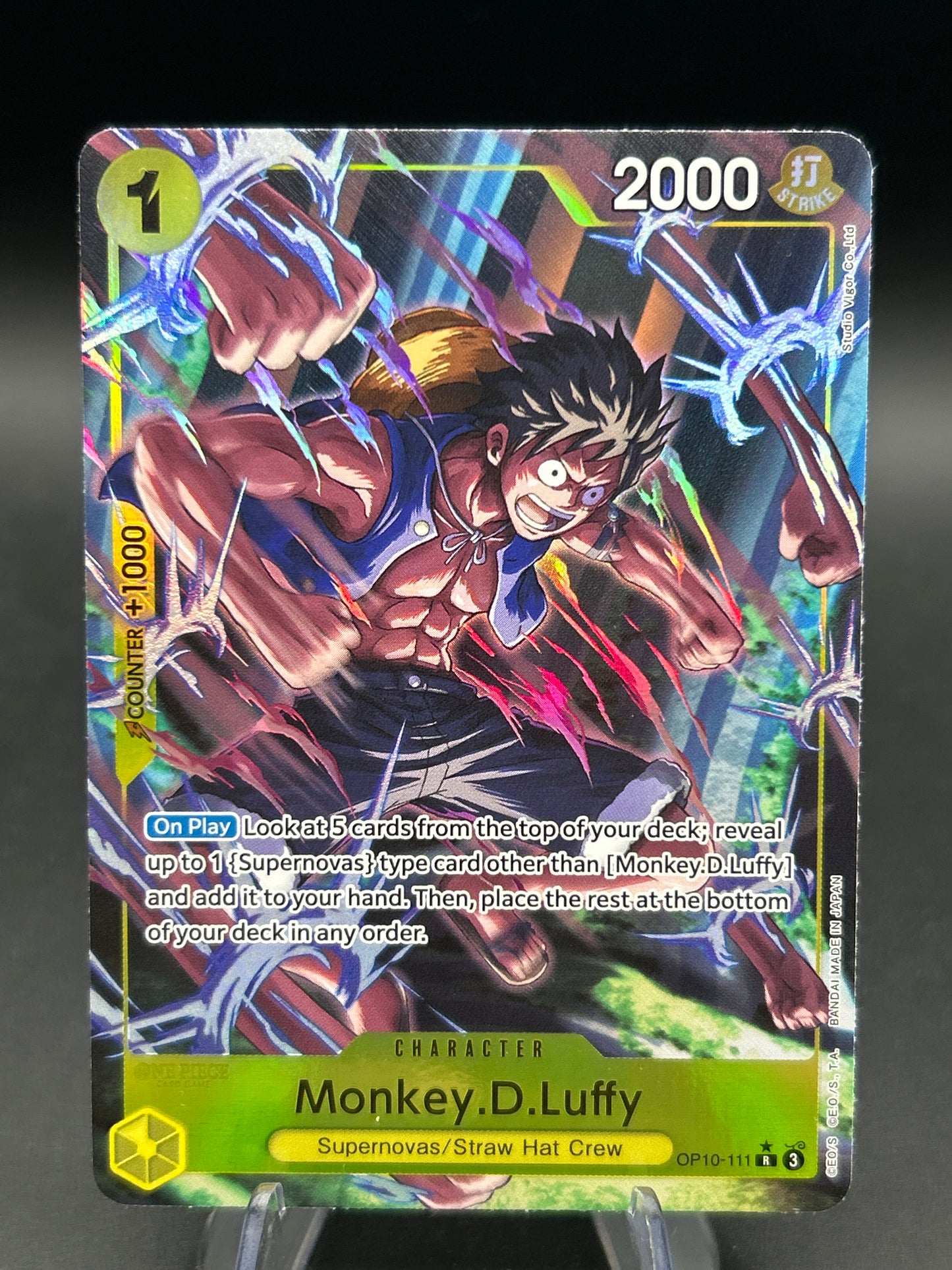 One Piece TCG: Monkey D. Luffy R OP10-111 Royal Blood