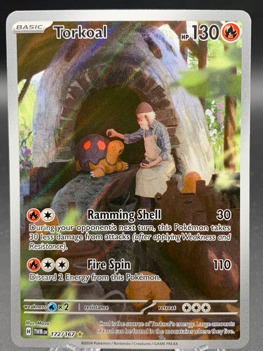 Pokémon TCG: 2024 Torkoal - 172/167 S&V: Twilight Masquerade