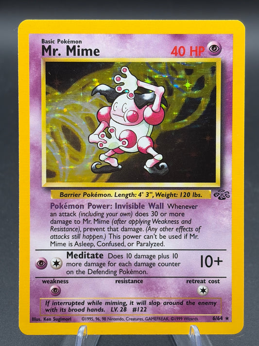 Pokémon TCG: 1999 Mr. Mime 22/64 Jungle