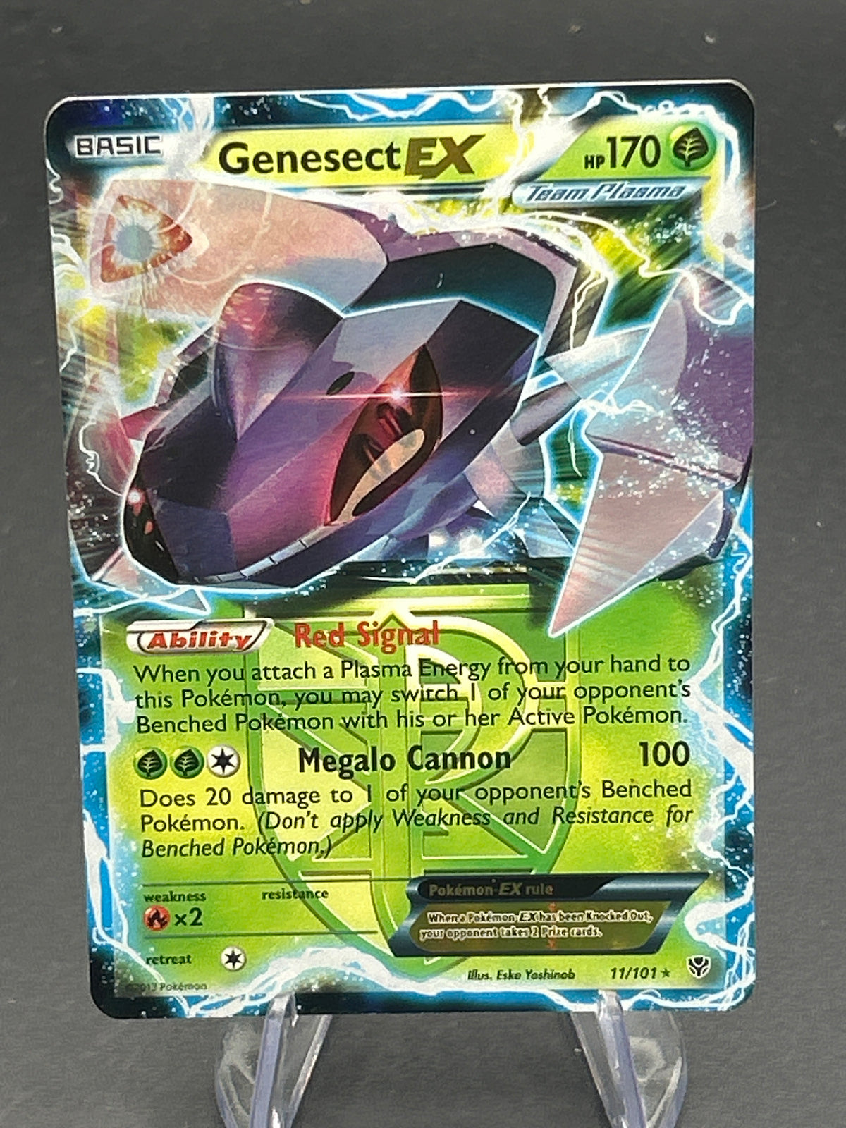 Pokémon TCG: 2014 Genesect EX (Team Plasma) - Plasma Blast (PLB)