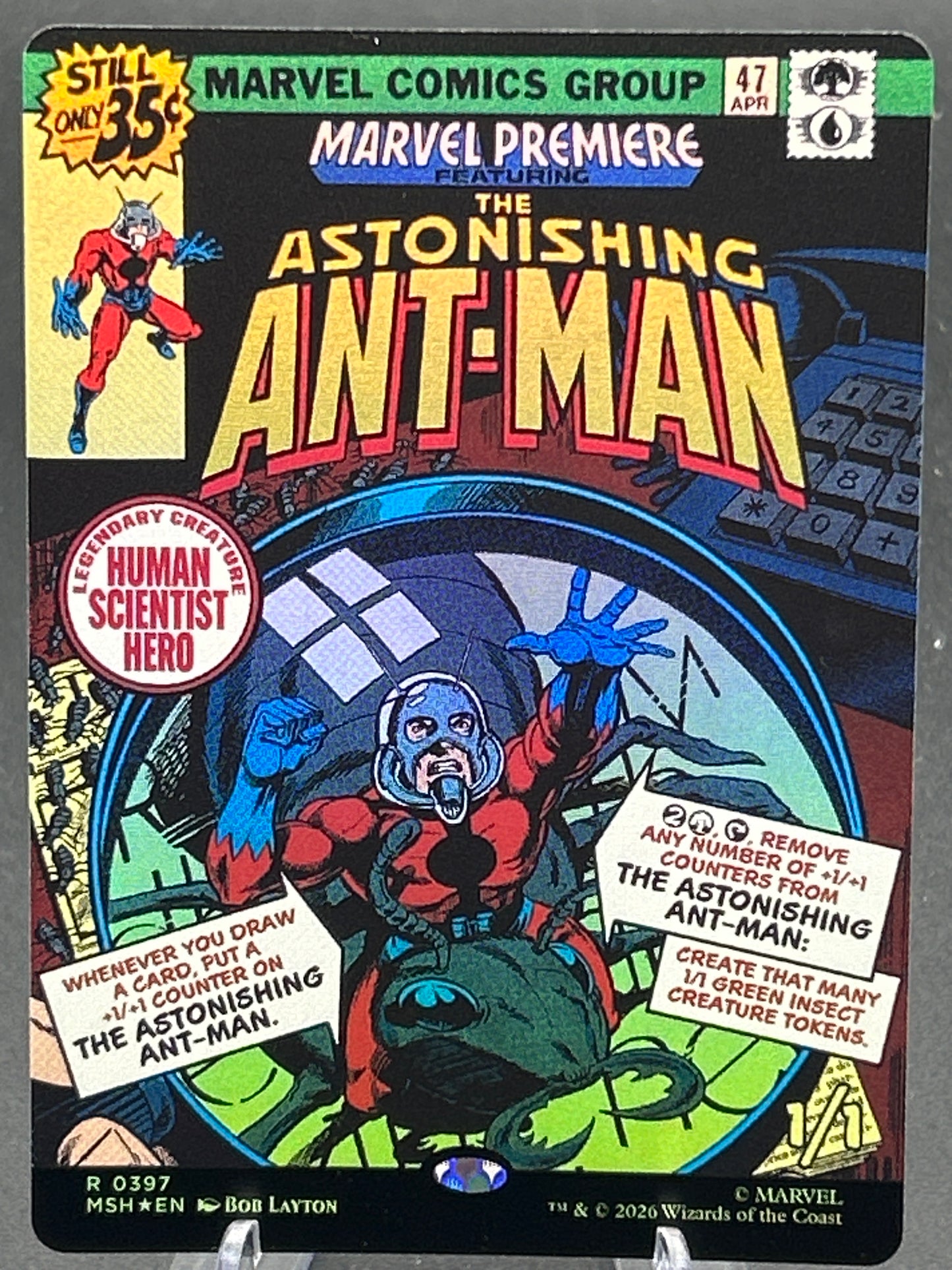 MTG TCG: The Astonishing Ant-Man (Borderless) - Marvel Super Heroes (MSH)