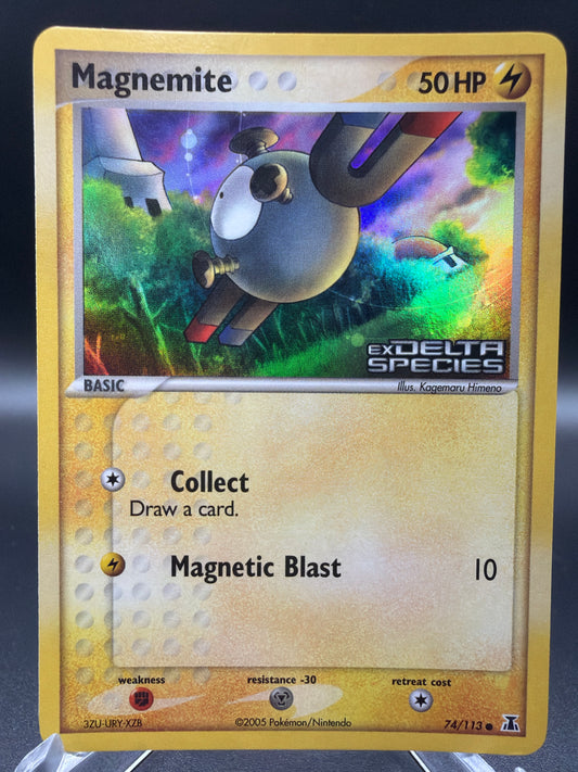 Pokemon TCG 2005 Magnemite - 74/113 - Delta Species (DS)