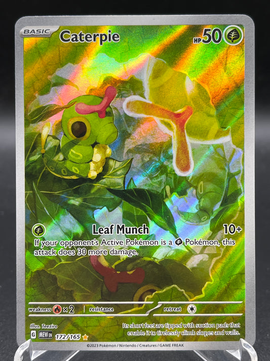 Pokémon TCG: 2023 Caterpie - 172/165 - SV: Scarlet & Violet 151