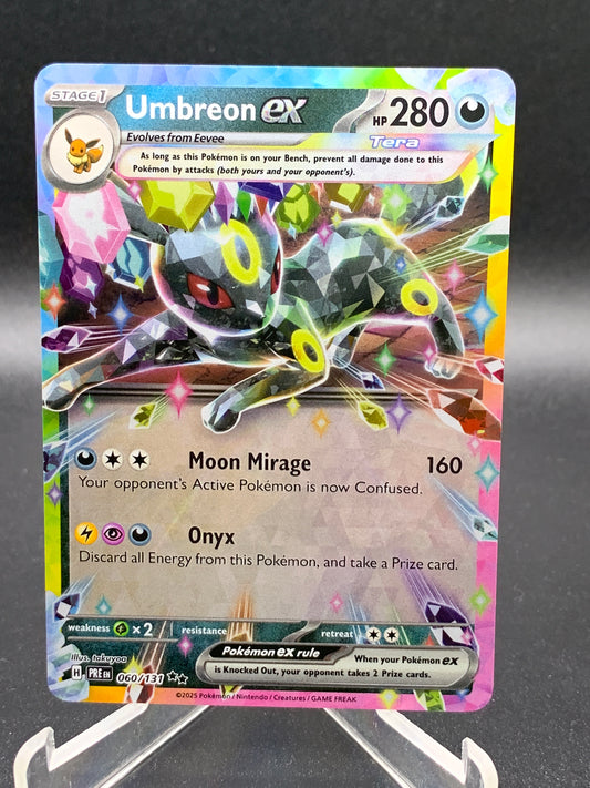 Pokémon TCG: 2025 Umbreon ex 060/131 SV: Prismatic Evolutions