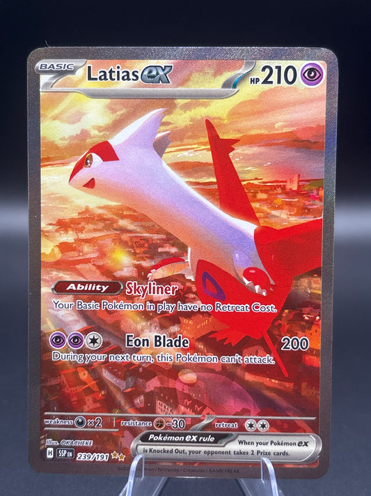 Pokémon TCG 2024 Latias ex 239/191 S&V: Surging Sparks