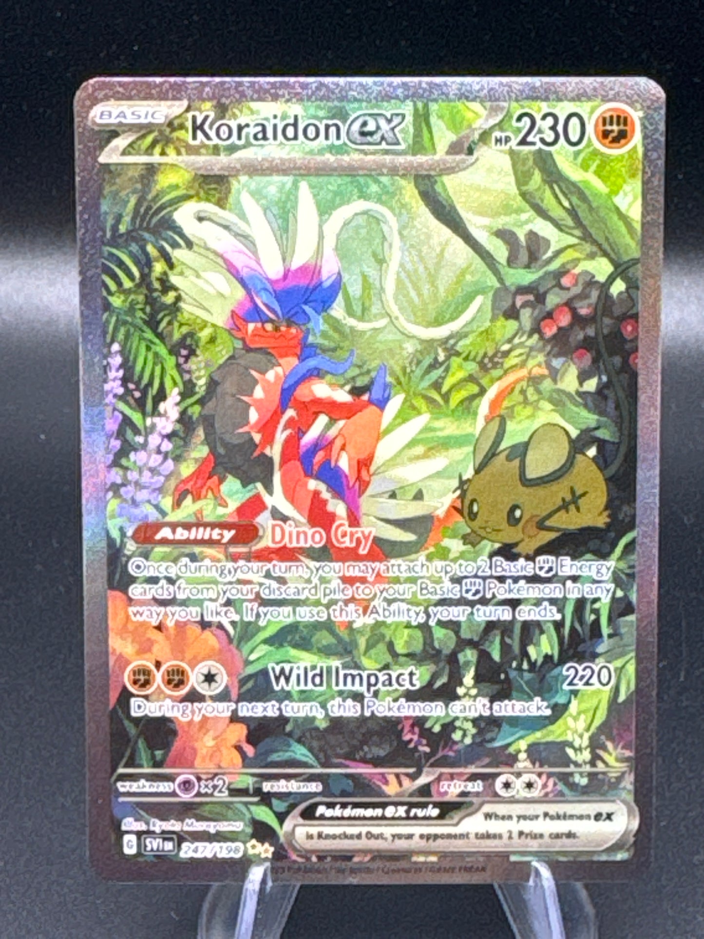 Pokémon TCG: 2023 Koraidon ex - 247/198 - SV: Scarlet & Violet Base Set