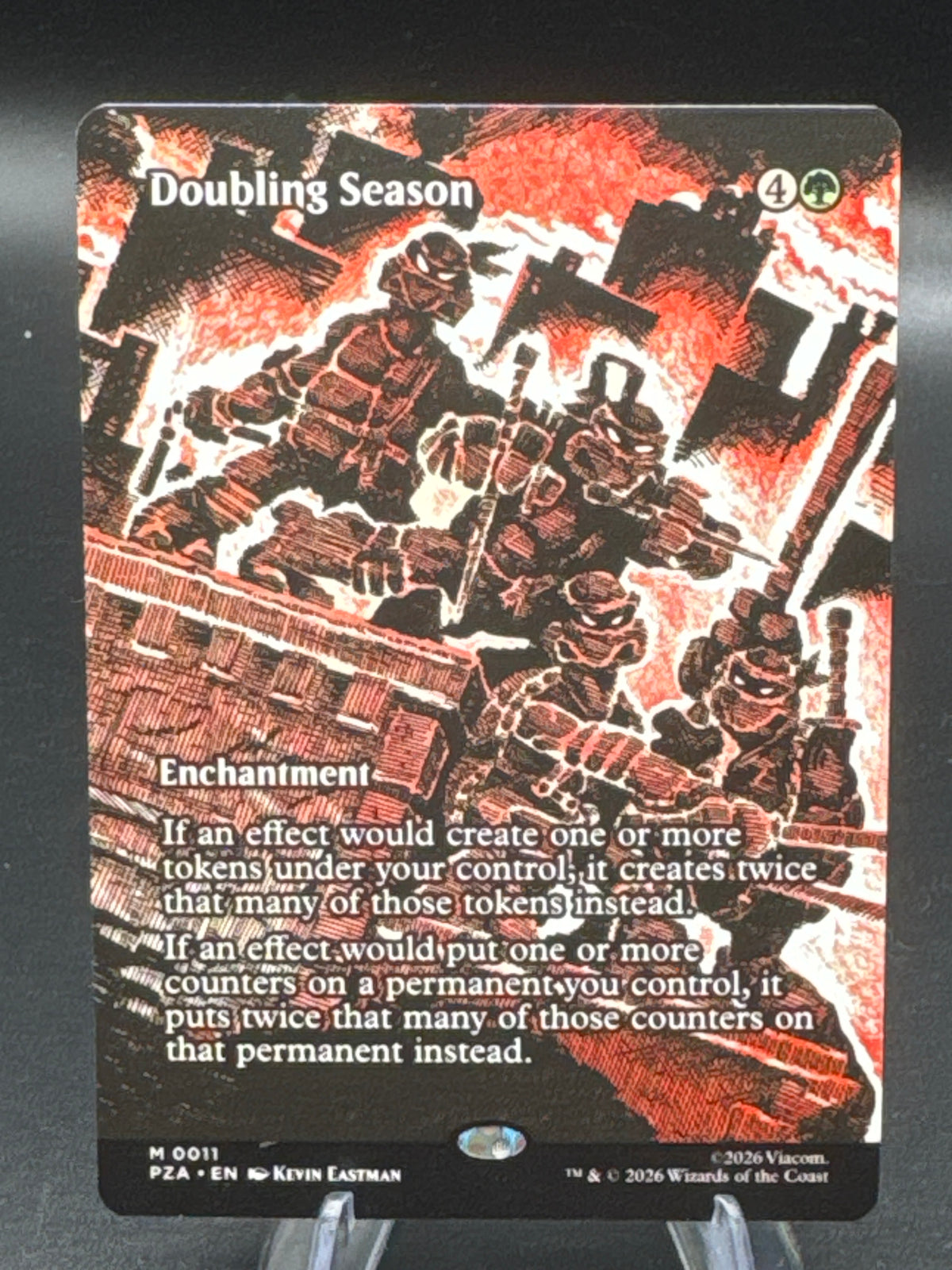 MTG TCG: Doubling Season (Borderless) M 0011 - Teenage Mutant Ninja Turtles Source Material