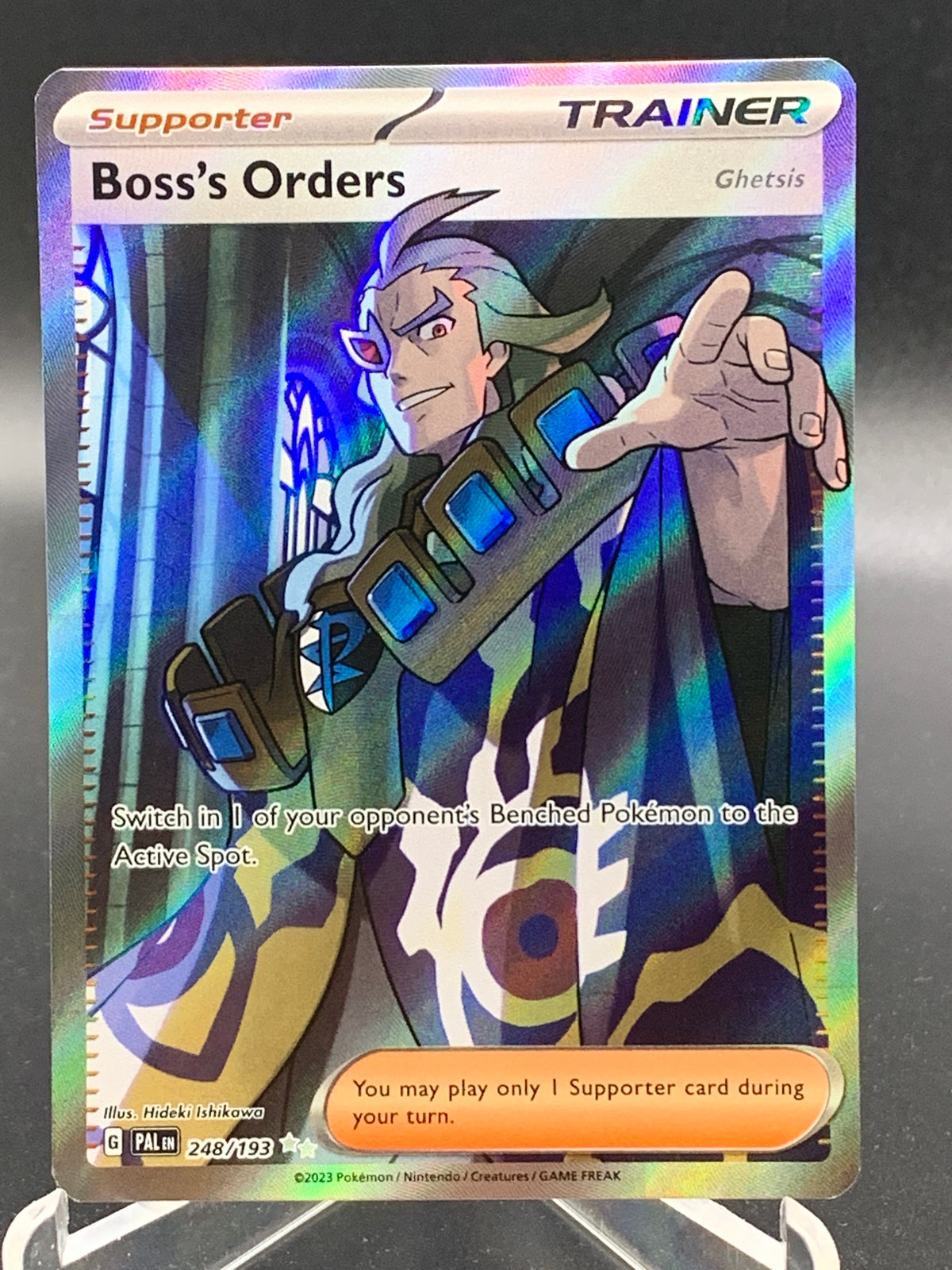 Pokémon TCG: 2023 Boss’s Orders 248/193 SV: Paldea Evolved