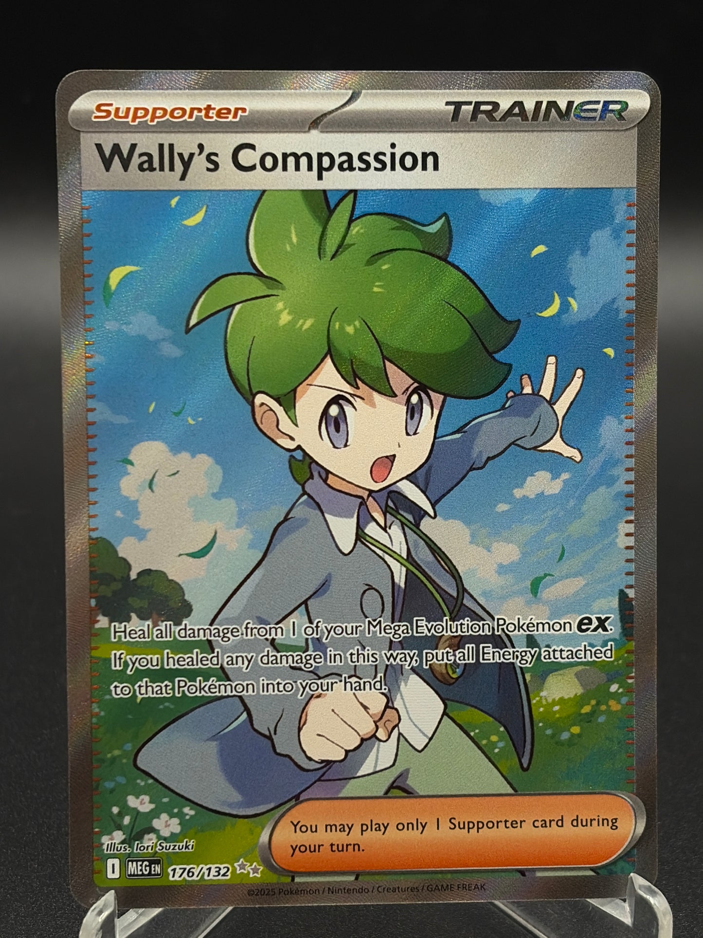 Pokémon TCG: 2025 Wally's Compassion 176/132 MEG: Mega Evolution