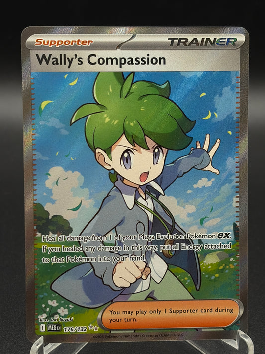 Pokémon TCG: 2025 Wally's Compassion 176/132 MEG: Mega Evolution