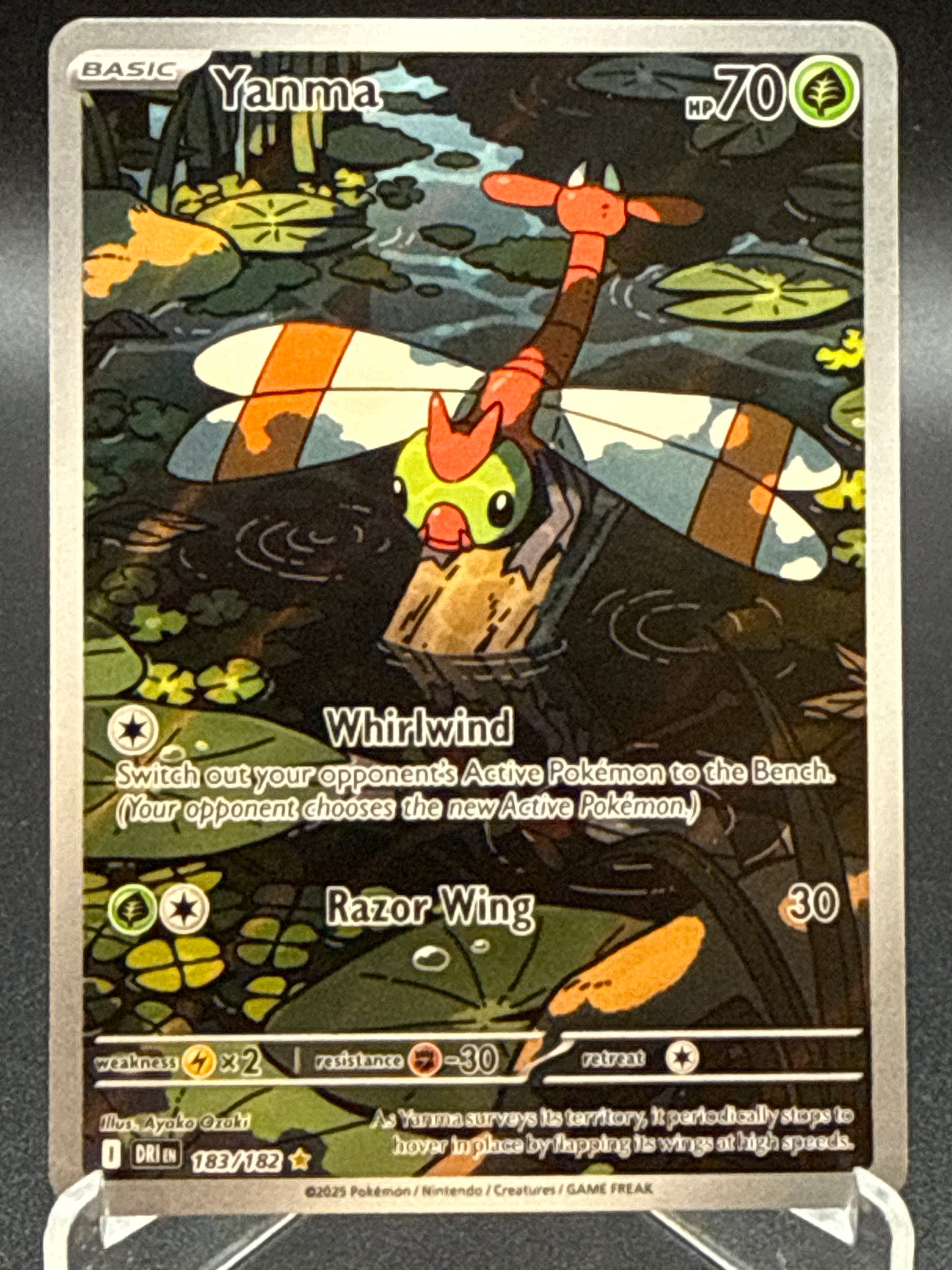 Pokémon TCG: 2025 Yanma 183/182 SV: Destined Rivals