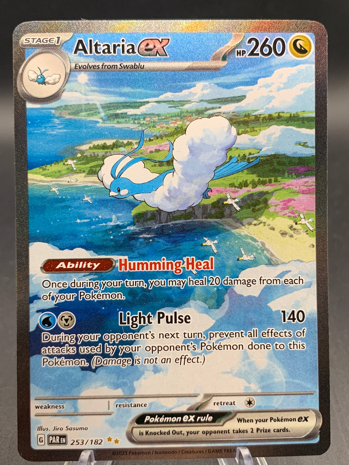Pokémon TCG: 2023 Altaria ex - 253/182 - SV: Paradox Rift