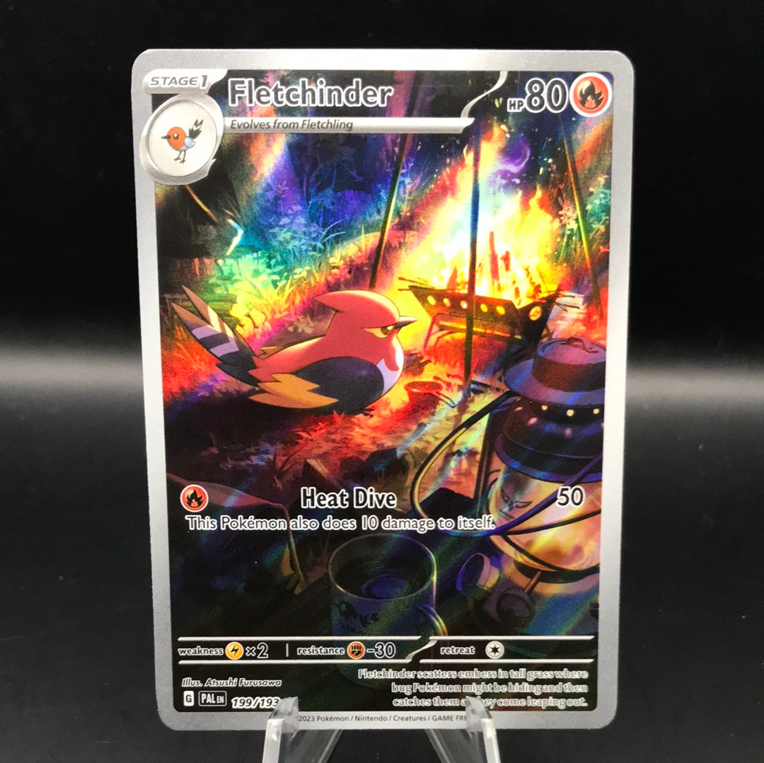 Pokémon TCG: 2023 Fletchinder 199/193 S&V: Paldea Evolved