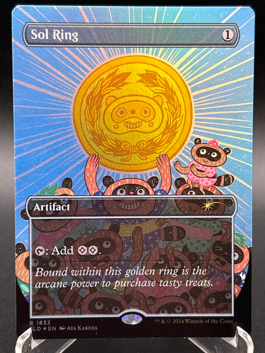 MTG TCG: Sol Ring (1833) (Rainbow Foil) SLD: Secret Lair Drop Series