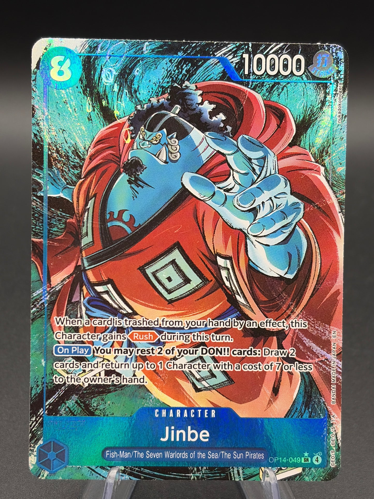 One Piece TCG: Jinbe - OP14-040 - The Azure Sea's Seven