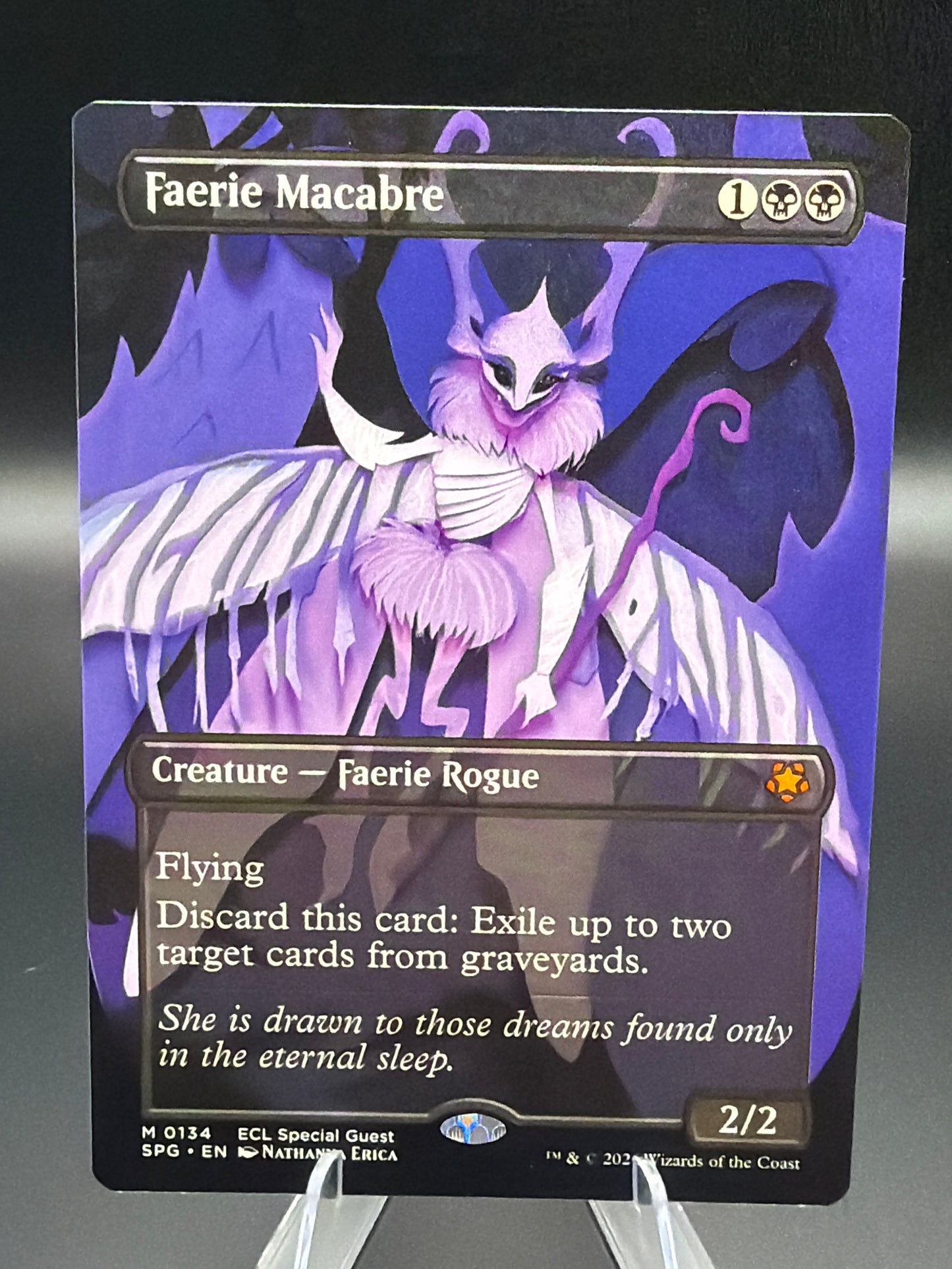 MTG TCG: Faerie Macabre (Borderless) - 0134 - Special Guests (SPG)