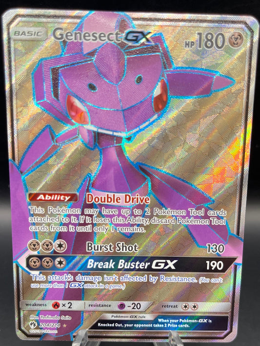 Pokémon TCG: 2018 Genesect GX 204/214 S&M: Lost Thunder Full Art