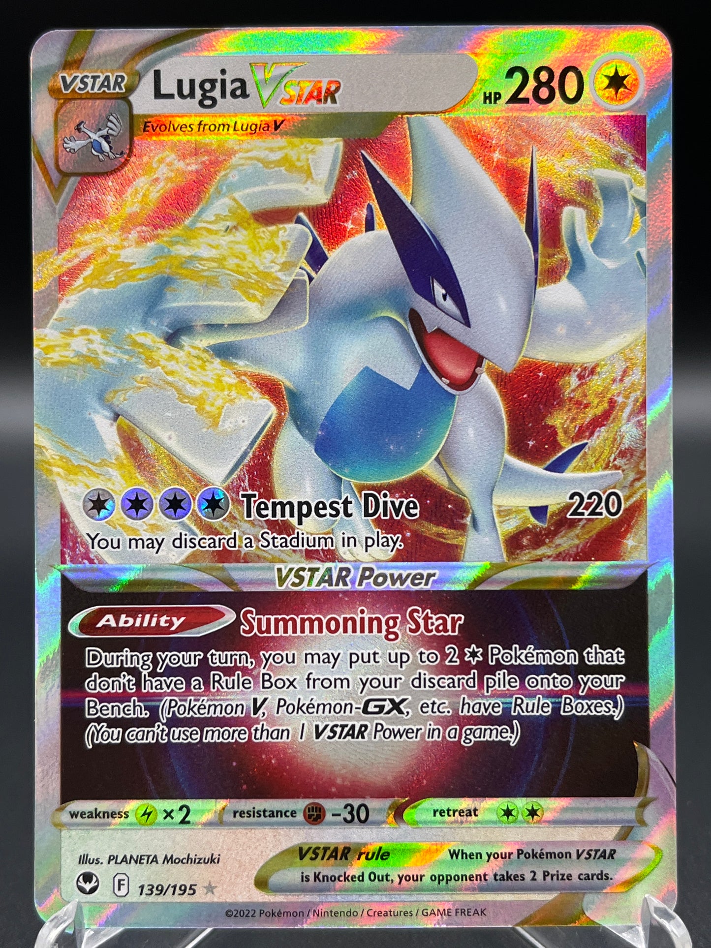Pokémon TCG: Lugia VSTAR 139/195 - SWSH12: Silver Tempest