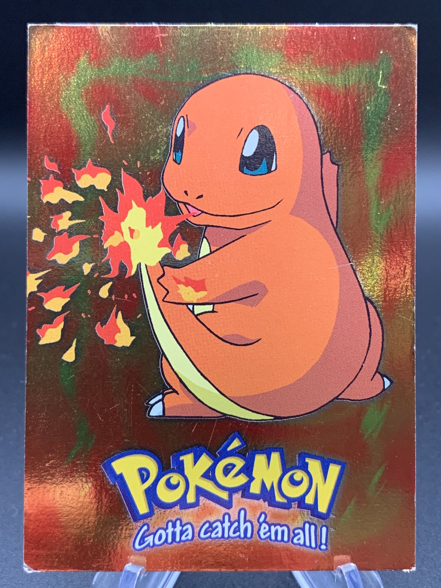 Pokémon: 1998 #04 Charmander - E4 of 12 - Topps Trading Cards Foil