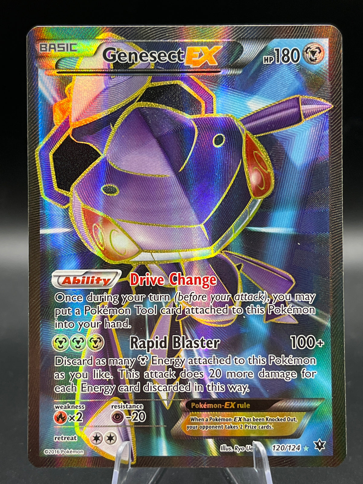 Pokémon TCG: 2016 Genesect EX - 120/124 - XY: Fates Collide Holo